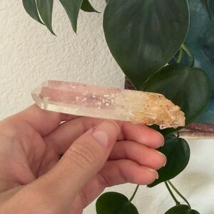 Elegant Crystal Quartz Home Accent